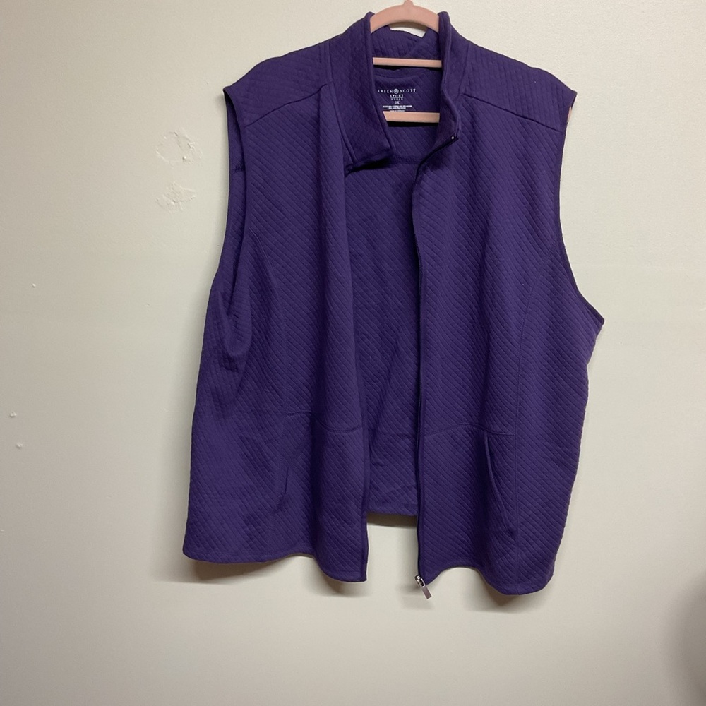 Karen Scott Deep Purple Sport Jacket